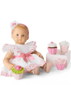 American Girl Ages 18m+ Happy Birthday® Outfit & Stackable Cupcakes For Bitty Baby® Dolls