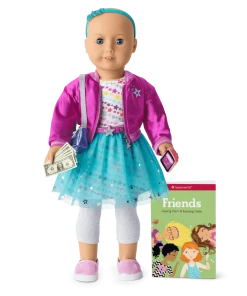 American Girl Ages 6+ Truly Me™ Doll #70 + Sparkle & Shine Accessories