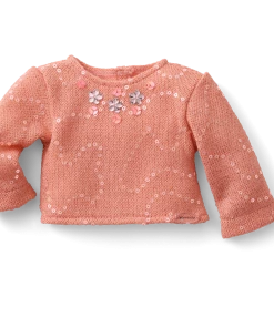 American Girl Ages 6+ Frosty Frills™ Sparkle Sweater For 18-inch Dolls