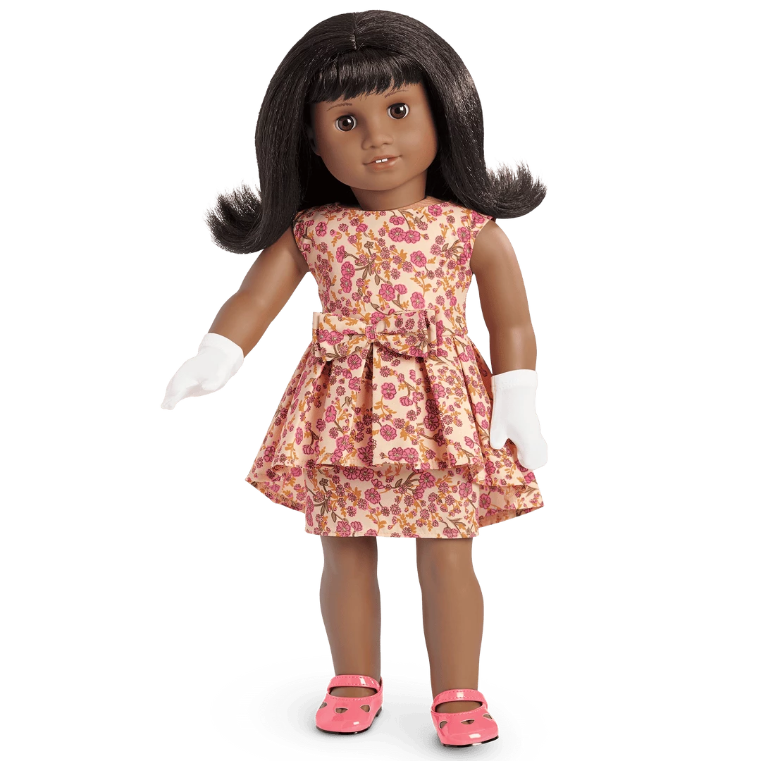 American Girl Melody’s™ Fancy Floral Dress For 18-inch Dolls Ages 8+ 3 American Girl Melody’s™ Fancy Floral Dress For 18-inch Dolls Ages 8+