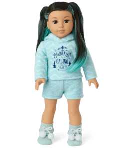 American Girl Corinne’s™ Powder Blue Pajamas For 18-inch Dolls