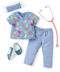 American Girl Ages 6+ Time For A Check-Up Outfit For 18-inch Dolls 13 American Girl Ages 6+ Time For A Check-Up Outfit For 18-inch Dolls