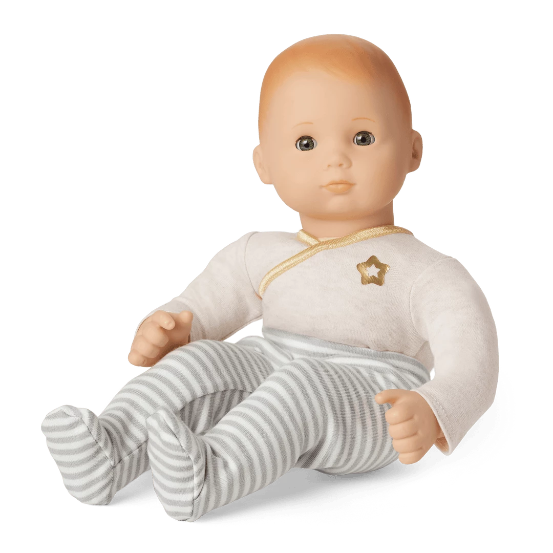 American Girl Bitty Baby® Doll #6 In Cloud Gray + Lamb, Book & Diaper Bag All Dolls 4 American Girl Bitty Baby® Doll #6 In Cloud Gray + Lamb, Book & Diaper Bag All Dolls