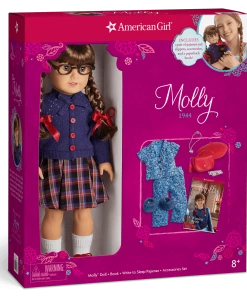 American Girl Molly Doll, Book & Pajamas Collection