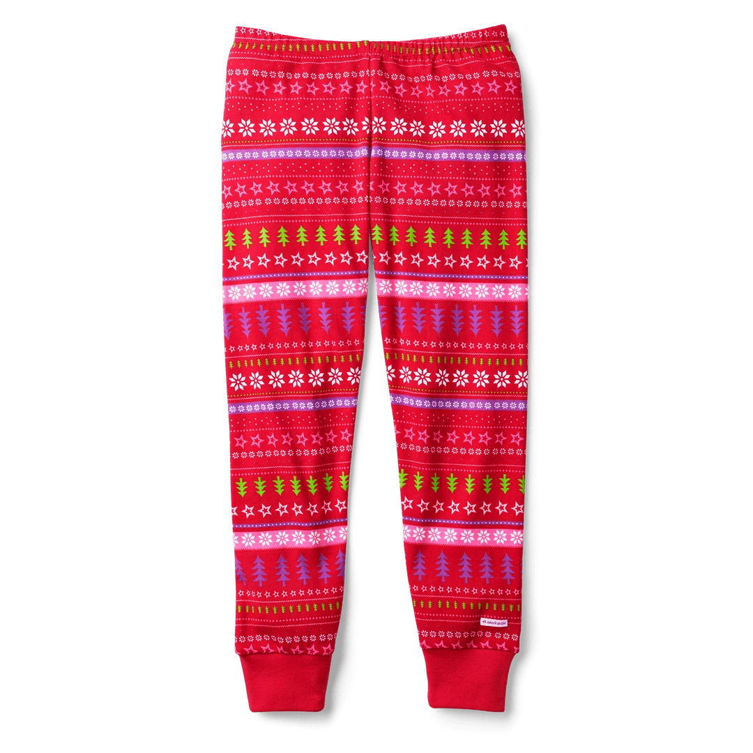 American Girl Reindeer PJ Top & Pants For Little Girls Girl Pajamas 8 American Girl Reindeer PJ Top & Pants For Little Girls Girl Pajamas