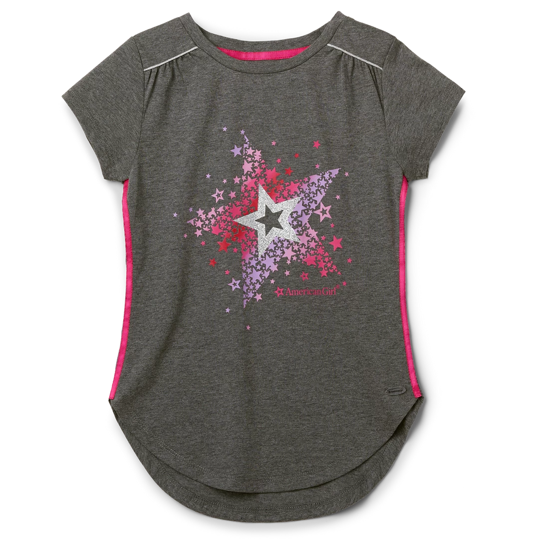 American Girl Star Bright Tee For Girls Ages 8+ 5 American Girl Star Bright Tee For Girls Ages 8+