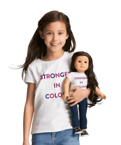 American Girl Prabal Gurung Stronger In Colour Shirt For Girls & 18-inch Dolls
