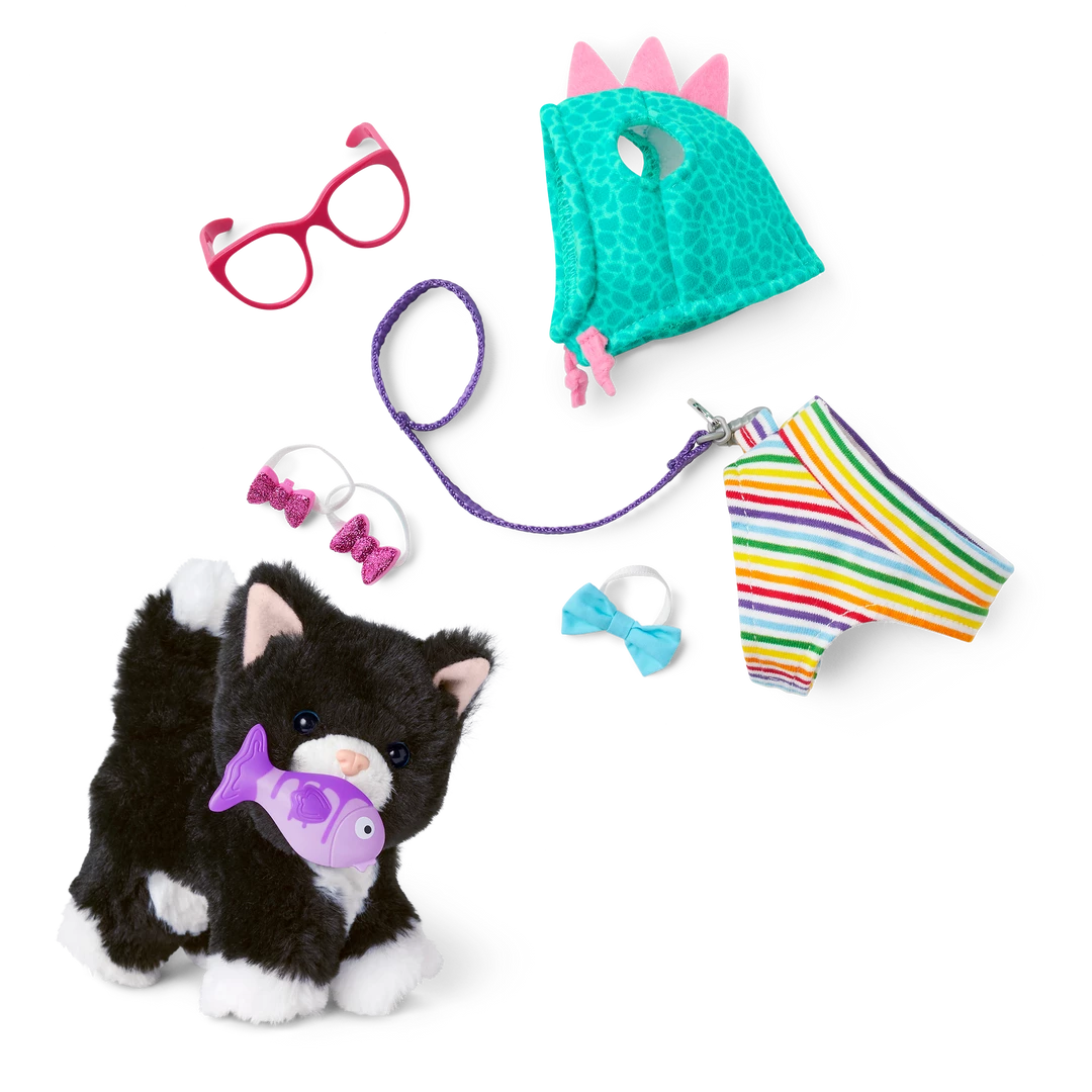 American Girl Ages 6+ Licorice Twist™ Kitty Cat For 18-inch Dolls & Fancy Pet Fashion Accessories 3 American Girl Ages 6+ Licorice Twist™ Kitty Cat For 18-inch Dolls & Fancy Pet Fashion Accessories