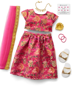 American Girl Diwali Celebration Outfit For 18-inch Dolls