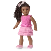 Ages 6+ American Girl® X LoveShackFancy Rosy Ruffles Skirt Outfit Bundle + Truly Me™ Doll
