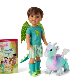 American Girl New Arrivals Bryant™ Doll, Book & Crisella™ The Dragon