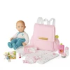 American Girl All Dolls Bitty Baby® Doll #3 In Soft Blue + Bear, Book & Diaper Bag