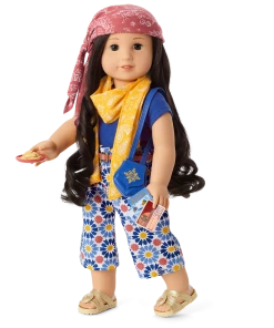 American Girl World Traveler In Morocco & Moroccan Souvenir Set For 18-inch Dolls