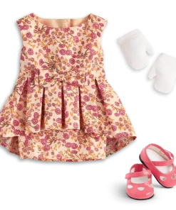 American Girl Melody’s™ Fancy Floral Dress For 18-inch Dolls Ages 8+ 8 American Girl Melody’s™ Fancy Floral Dress For 18-inch Dolls Ages 8+