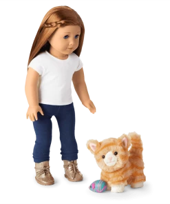American Girl Orange Tabby Cat