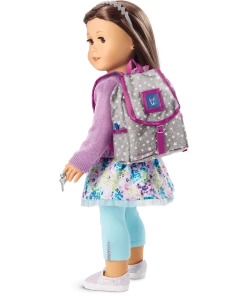 American Girl School Backpack Set For Dolls