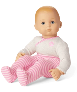 American Girl Bitty Baby® Doll #3 In Pretty Pink + Bunny, Book & Diaper Bag
