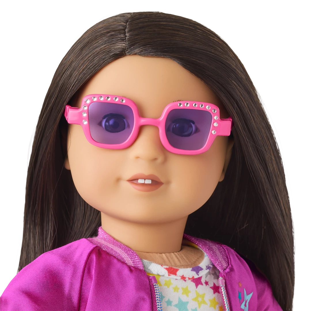 American Girl Cool Jewel Sunglasses For 18-inch Dolls 4 American Girl Cool Jewel Sunglasses For 18-inch Dolls