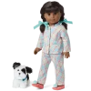 American Girl Melody’s™ Plaid Pajamas & Dog