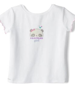 American Girl Ages 6+ Heart Print Dress & Gold Moto Jacket Outfit For Girls