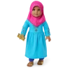American Girl Eid Al-Fitr Celebration Outfit For 18-inch Dolls
