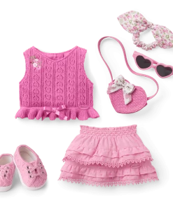 American Girl® X LoveShackFancy Rosy Ruffles Skirt Outfit Bundle For 18-inch Dolls