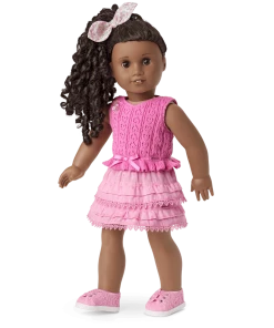 Ages 6+ American Girl® X LoveShackFancy Garden Party Rosy Ruffles Outfit Bundle For Girls & 18-inch Dolls