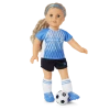 American Girl Ages 6+ Go For The Goal Soccer Outfit For 18-inch Dolls