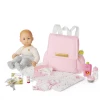American Girl Bitty Baby® Doll #3 In Cloud Gray + Lamb, Book & Diaper Bag All Dolls