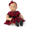 American Girl Ages 18m+ Pretty Plaid Christmas Dress For Bitty Baby® Dolls