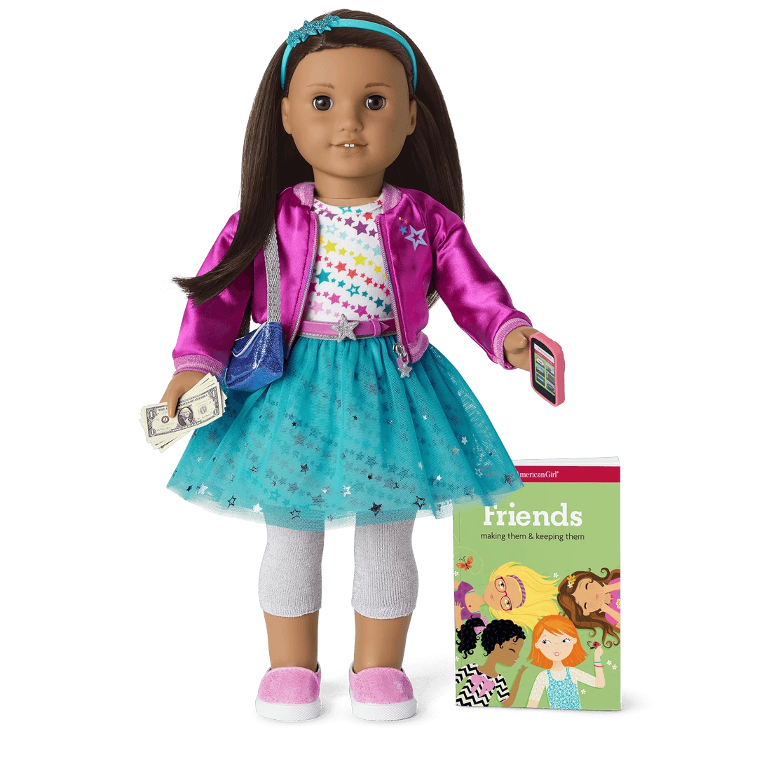 American Girl Truly Me™ Doll #66 + Sparkle & Shine Accessories Ages 6+ 3 American Girl Truly Me™ Doll #66 + Sparkle & Shine Accessories Ages 6+