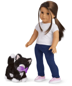 American Girl Ages 6+ Licorice Twist™ Kitty Cat For 18-inch Dolls & Fancy Pet Fashion Accessories 11 American Girl Ages 6+ Licorice Twist™ Kitty Cat For 18-inch Dolls & Fancy Pet Fashion Accessories