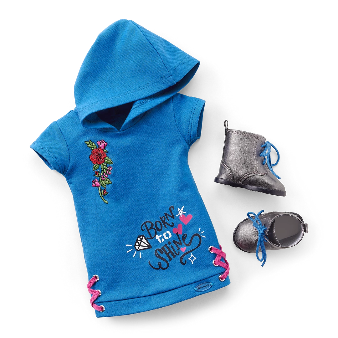 American Girl Truly Me™ Doll #90 In Skater Dress + Chic & Stylish Accessories 5 American Girl Truly Me™ Doll #90 In Skater Dress + Chic & Stylish Accessories