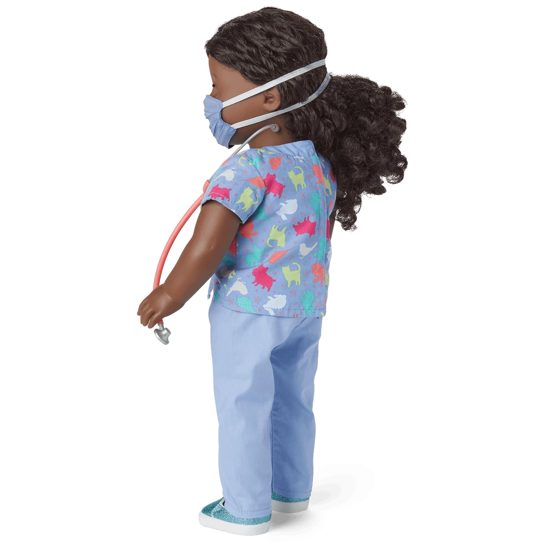 American Girl Ages 6+ Checkup Outfit & Puppies Set 7 American Girl Ages 6+ Checkup Outfit & Puppies Set