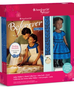 American Girl Addy 3-Book Set & Mini Doll Ages 8+