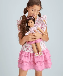 American Girl® X LoveShackFancy Rosy Ruffles Outfit Bundle For Girls & 18-inch Dolls Ages 6+