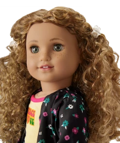 American Girl Ages 8+ Evette’s™ Floral Duster & Denim Outfit For 18-inch Dolls