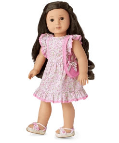 Ages 6+ American Girl® X LoveShackFancy Floral Flutter Outfit Bundle For Girls & 18-inch Dolls