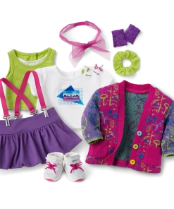 American Girl Courtney's™ T-Shirt & Skirt Outfit For 18-inch Dolls Ages 8+