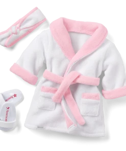 American Girl Ages 8+ Spa Robe Set For 18-inch Dolls
