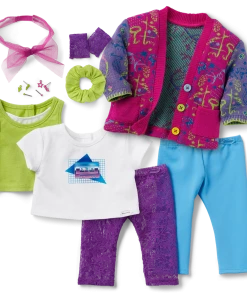 American Girl Courtney’s™ Cardigan & Leggings Outfit Bundle Ages 8+