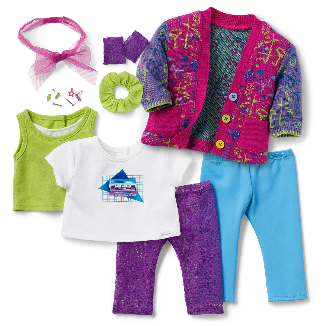 American Girl Courtney’s™ Cardigan & Leggings Outfit Bundle Ages 8+ 3 American Girl Courtney’s™ Cardigan & Leggings Outfit Bundle Ages 8+