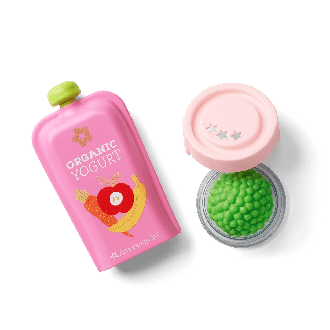 American Girl Yogurt Squeeze & Peas Ages 18m+ 4 American Girl Yogurt Squeeze & Peas Ages 18m+