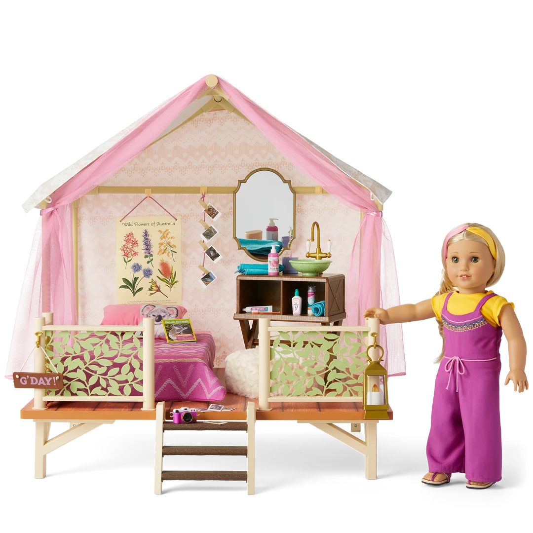 American Girl Kira’s™ Comfy Platform Tent 4 American Girl Kira’s™ Comfy Platform Tent