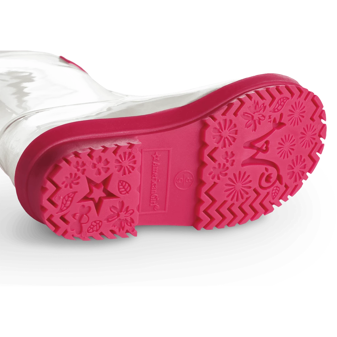 American Girl Ages 4+ Peek-a-Boo Wellies For Girls 5 American Girl Ages 4+ Peek-a-Boo Wellies For Girls