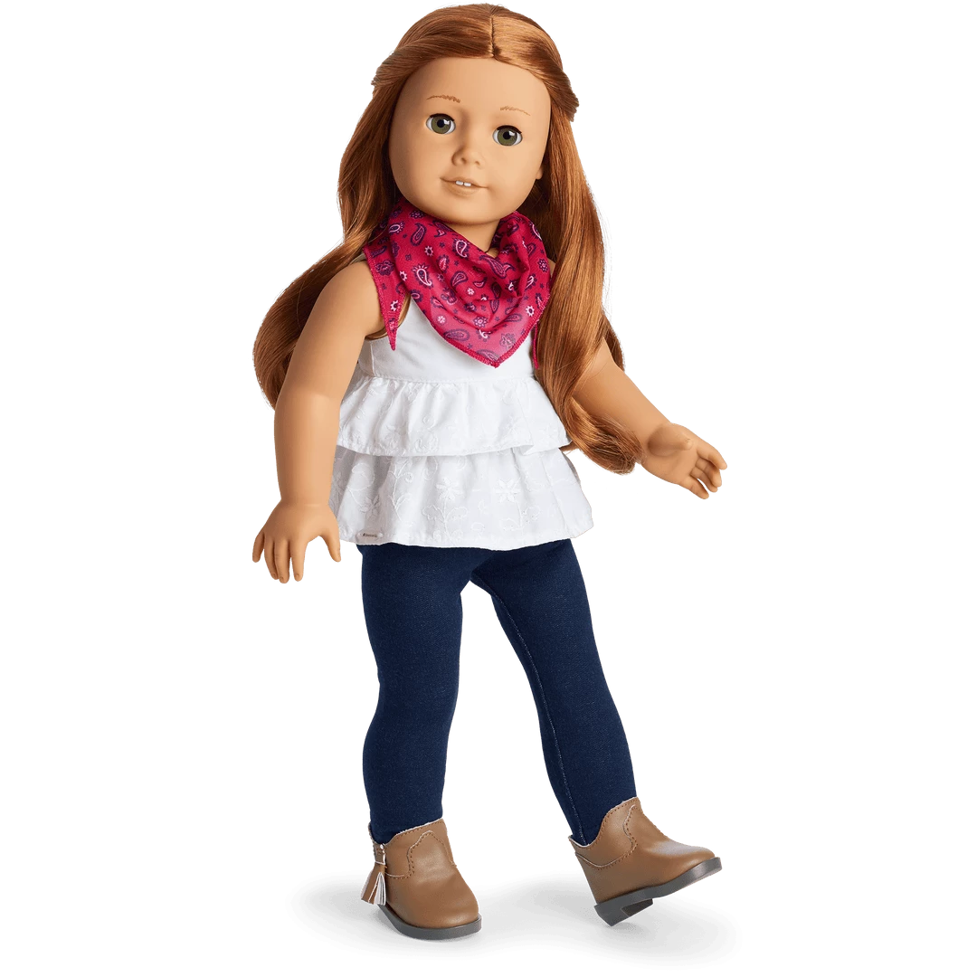 American Girl Ages 6+ Western Chic Outfit For 18-inch Dolls 3 American Girl Ages 6+ Western Chic Outfit For 18-inch Dolls