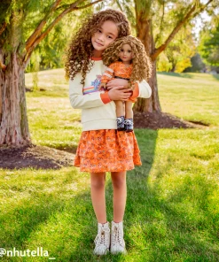 Ages 8+ American Girl® X Janie And Jack: Evette’s™ Flower Power Skirt For Girls 7 Ages 8+ American Girl® X Janie And Jack: Evette’s™ Flower Power Skirt For Girls