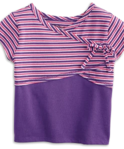 American Girl Striped Dance Top For Girls All Clothing & Accessories
