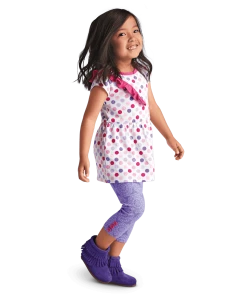 American Girl All Clothing & Accessories Playful Floral Leggings For Little Girls