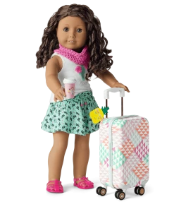 American Girl Explore More Luggage Set